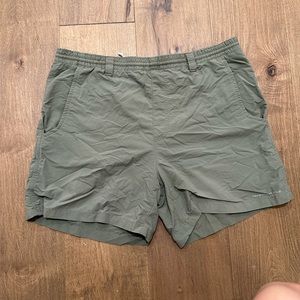 PFG green shorts